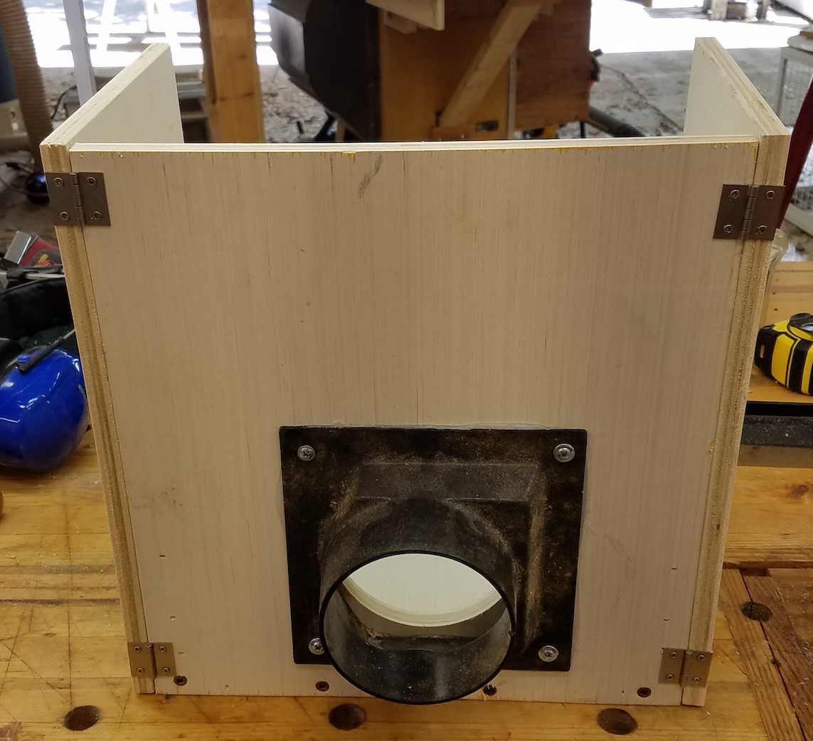 Router Table Dust Collection | Kilted Craft Works